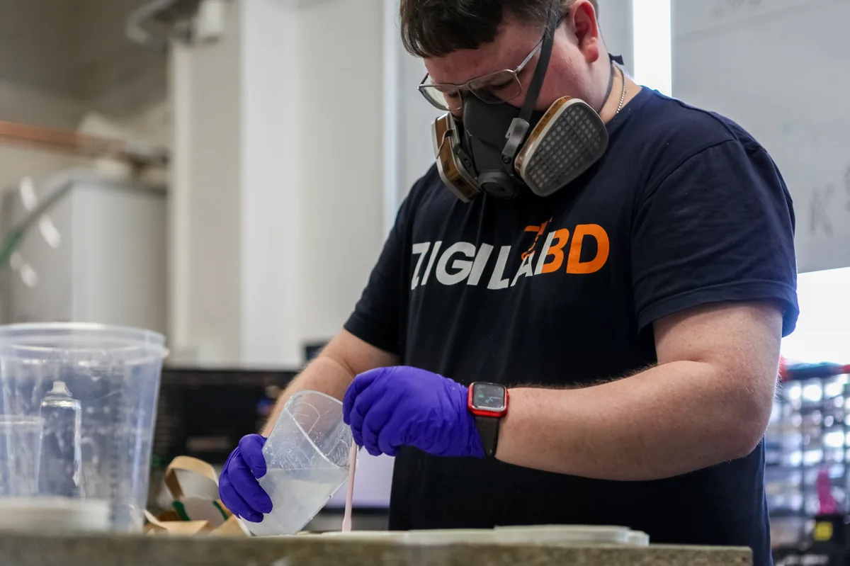 3D tištěný prototyp produktu z dílny ZigiLab